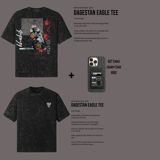 UFC Khabib Tribute T-Shirt -Halal Gear