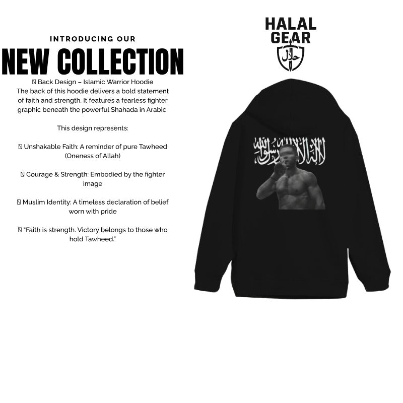 “Islam Makhachev Champion Hoodie – HalalGear Edition”