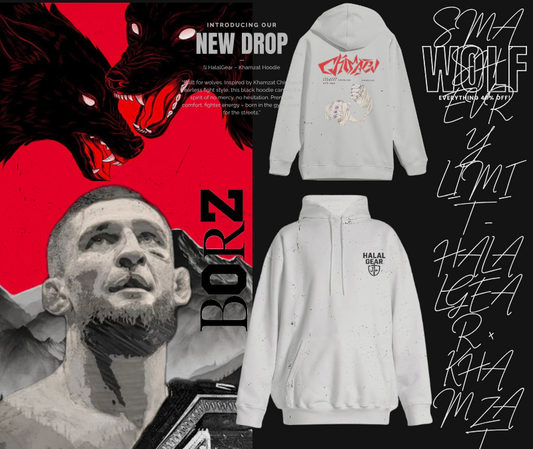 “HalalGear Khamzat Champion Hoodie – Limited Drop”